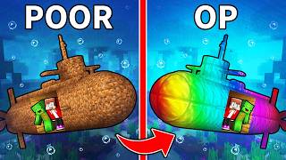JJ and Mikey: From POOR To OP Submarine Evolution!