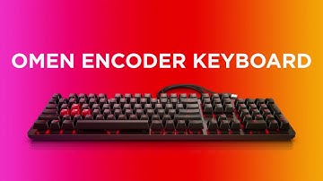 HP Omen Encoder Gaming Keyboard