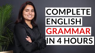 Complete English Grammar  Full Course in 4 hours  2024