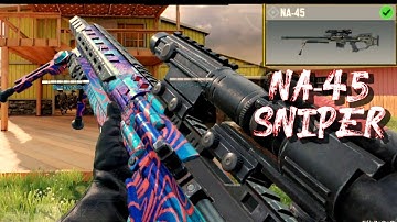HOW TO USE | NA-45 SNIPER IN HARD POINT MATCH | COD MOBILE @xfantix9516 CODM | CALL OF DUTY MOBILE