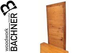 Building a wooden door from parquet floor - Part 1