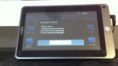 How install android market on coby Kyros 7022  YouTube
