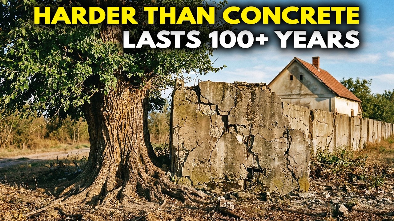 This Wood Outlasts Concrete by 50 Years. Why Did the Cement Industry Erase It?