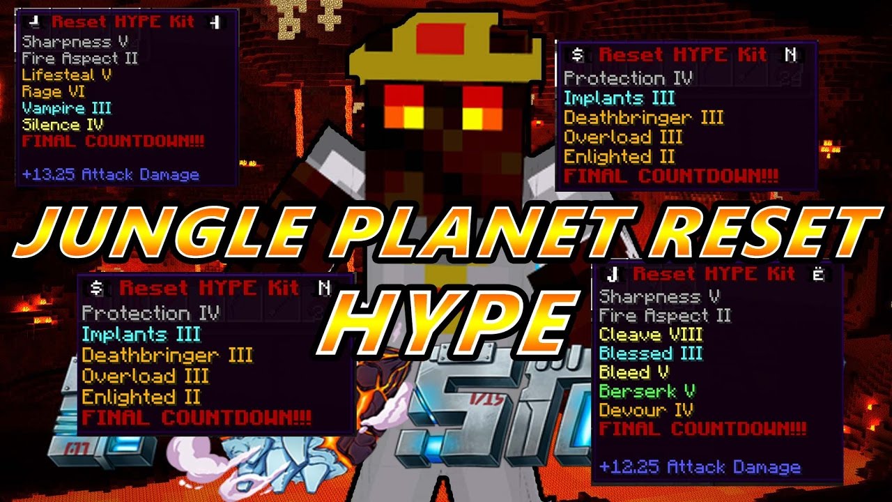 T Minus 1 Hour For Jungle Reset CosmicPvP Factions P2W YouTube