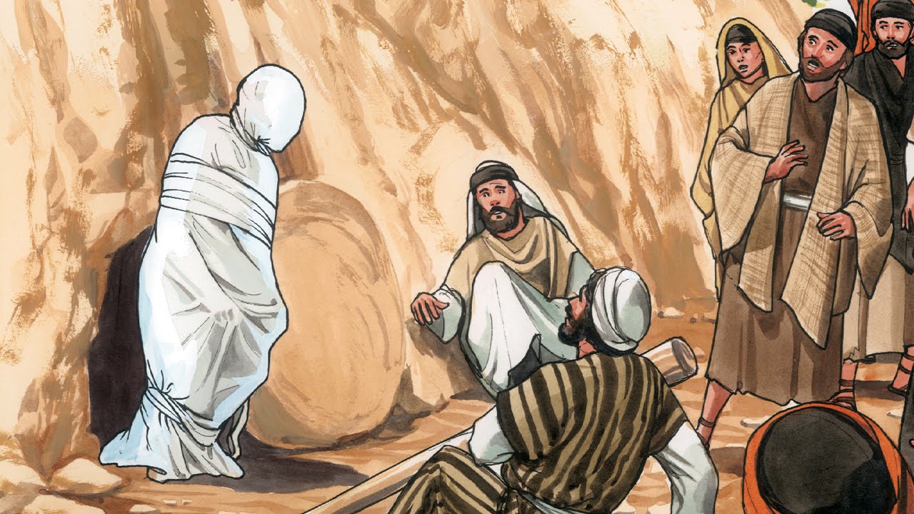 jesus raises lazarus