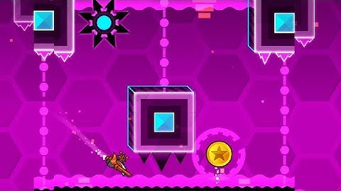 How To Get All Coins In Blast Processing (Geometry Dash)