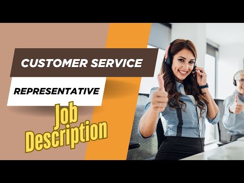 Automotive Customer Service Representative Job Description