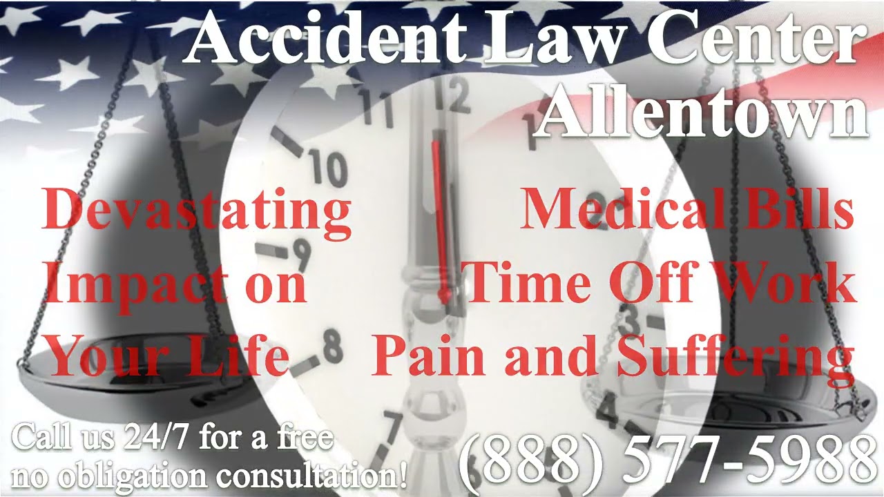 Allentown, PA - Accident & Injury - Lawyer | Attorney | Lawsuit - Car, Truck, Boat, Motorcycle
