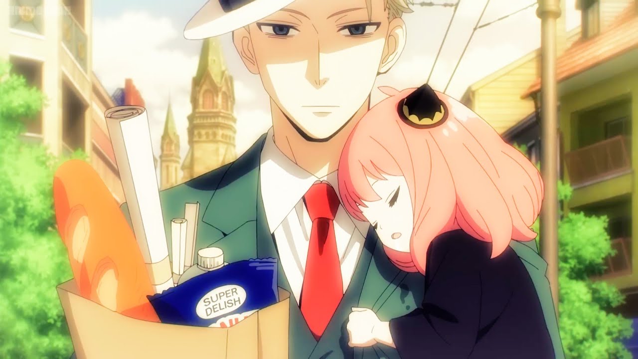 アーニャが父の腕で眠る瞬間!! 任務よりも大切な日常の一瞬 [ SPY×FAMILY  Full HD Engsub】