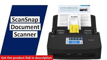 ScanSnap iX1600 || Best Document Scanner for Mac or PC