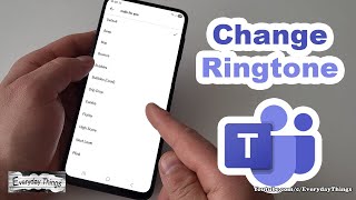 How to Change Ringtone in Microsoft Teams