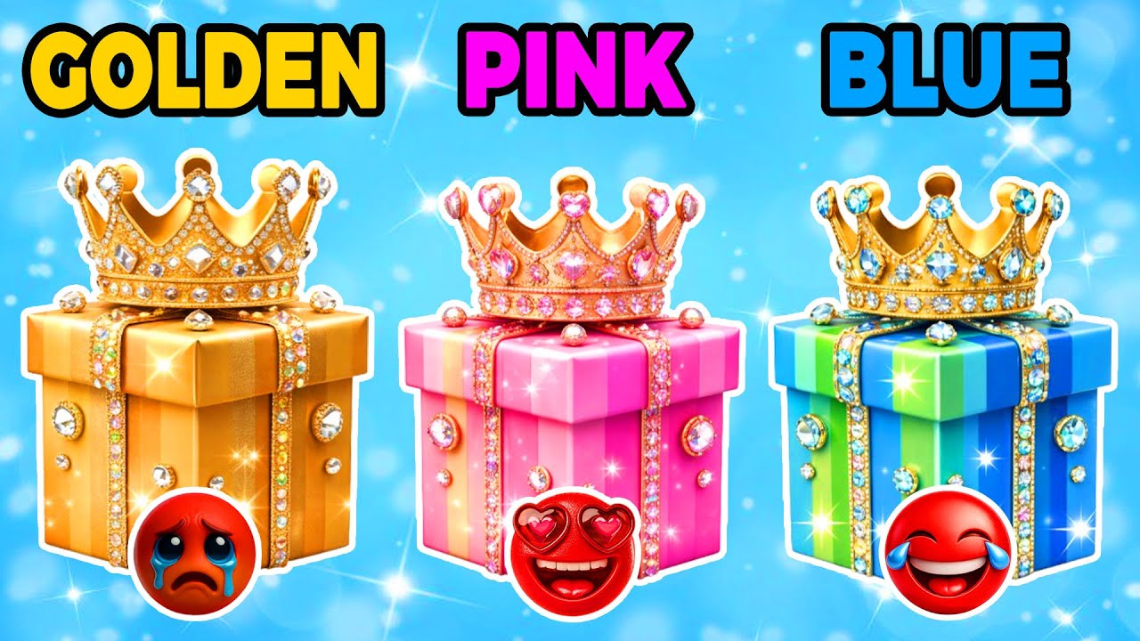 Choose Your Gift 🎁 | Purple vs Pink vs Blue | Color Choice Quiz Game