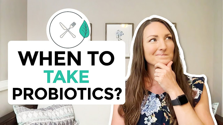 How long should you wait to eat after taking a probiotic