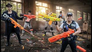 LTT Game Nerf Guns : SEAL X Nerf Guns Unleashes Elite Squad Against Crimson Cartel Crime Ring