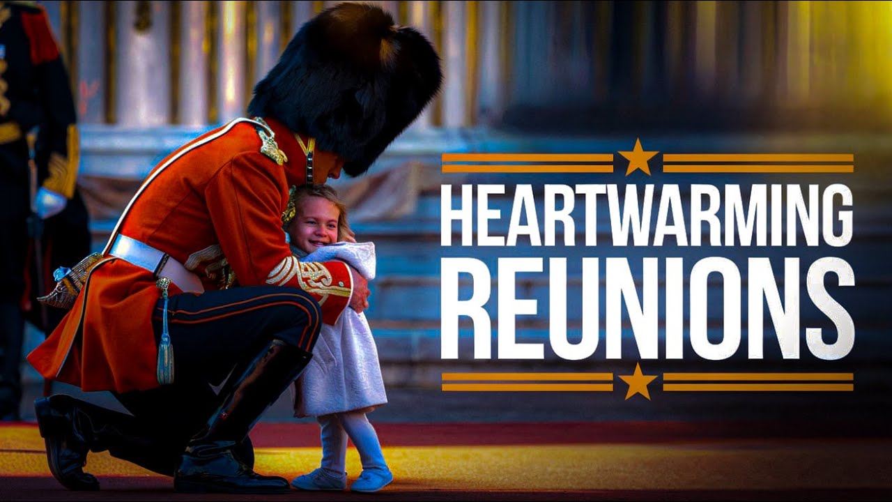 "Heartwarming Reunions: Royal Guards and Their Loved Ones"