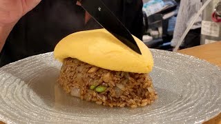 Master Chef Makes the Best Omurice | Kichi Kichi Kyoto Japan