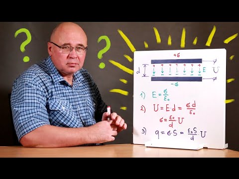 Почему ёмкость конденсатора увеличивается при сближении пластин?