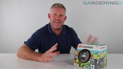 GARDENA Flex Water Timer, product unboxing & set up review by Kevin Cook from GARDENING.co.za