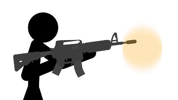 M4A1 Carbine Test - Stick Nodes Animation