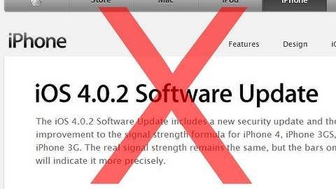 iPhone iOS 4.0.2 - Don