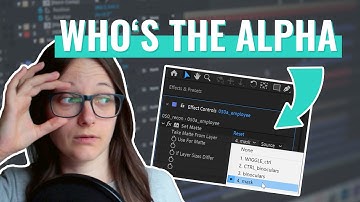 Set Matte vs. Alpha Track Matte | Adobe After Effects Tutorial