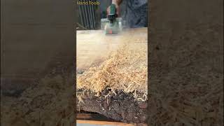 How To Flatten Large Wood With A Hand Planer
