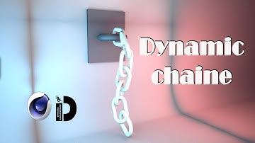 Cinema 4D tutorial: how to make a dynamic chaine