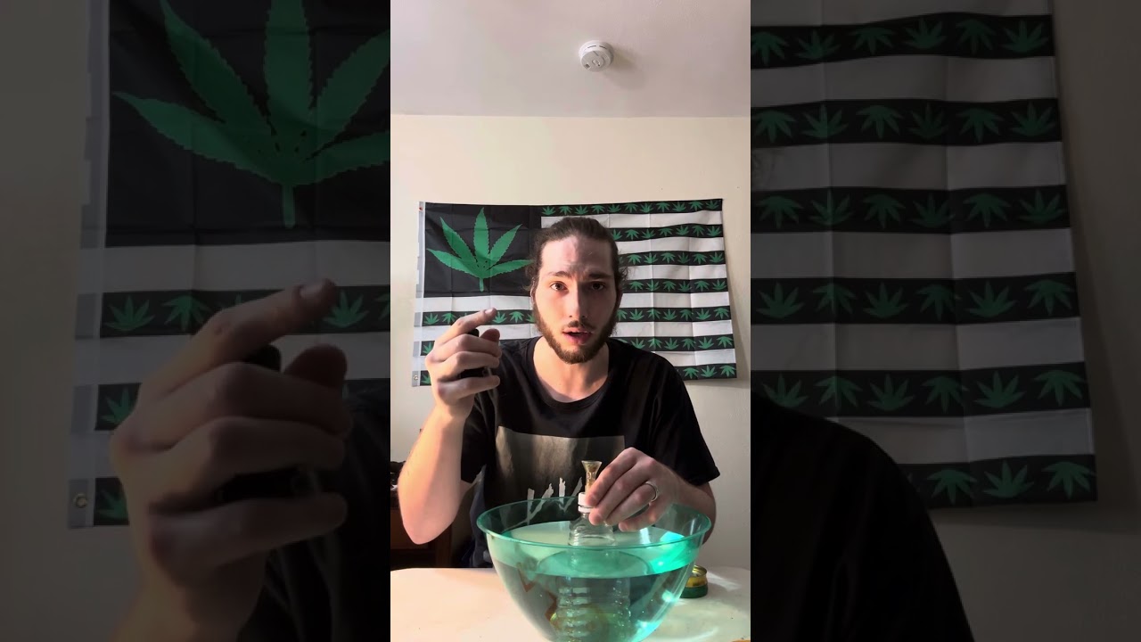 Home made GRAVITY bong CRAZY high!!!!