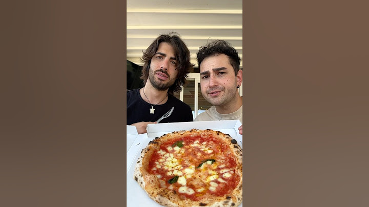 Italian PIZZA vs American pizza