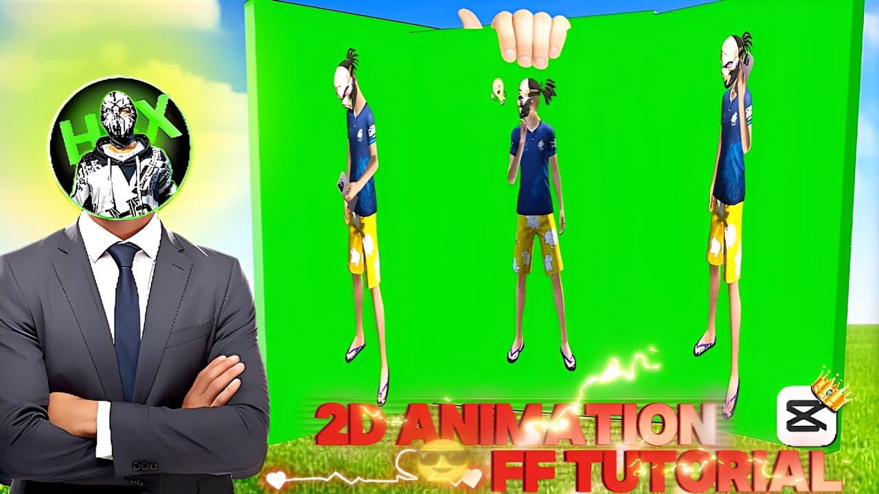 How to make a 2d animation 🔥| 2d animation kese bnaye in free fire 🔥 @X4X_777 @h4xx_777