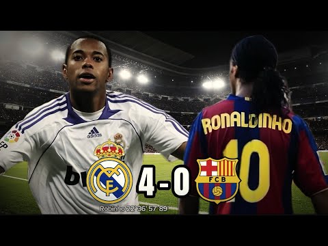 When Robinho DESTROYED Ronaldinho’s Barcelona…