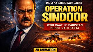 Operation Sindoor — Woh Raat Jo Pakistan Bhool Nahi Sakta || 2D Animation