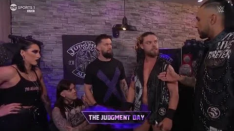 The Judgement Day Backstage Segment - Wwe Raw 3/25/24