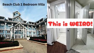 Beach Club 1 Bedroom Villa Tour and why its WEIRD