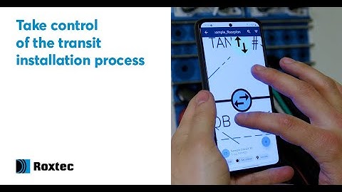 Roxtec Transit Operate™  – a digital management system for cable and pipe transits