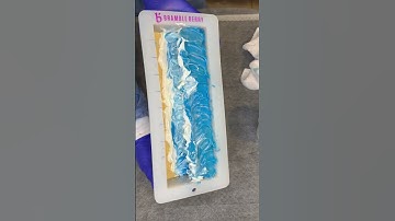 An Ocean themed Soap #fail #soapmaking #soapmakers #womanownedbusiness
