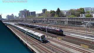 2019/04/16　赤羽ライブカメラ　655系なごみ通過