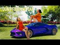 Which one is the best dont touch my car highlights car corvette ferrari c8 funny foryou