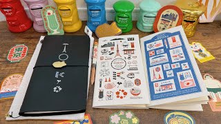 🗼TRAVELER’s Notebook Tokyo Edition Unboxing & Setup 🇯🇵  | Rainbowholic