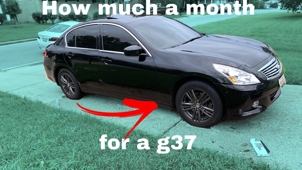 How Much Do I Pay For A 2013 Infiniti G37 Monthly