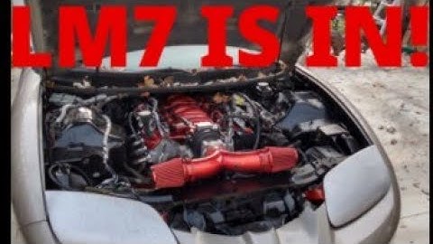 V6-V8 LM7 swap Part 2