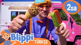 Blippi Bir Dondurma Kamyonunu Keşfediyor Blippi Türkçe - Çocuklar Için Eğitici Videolar