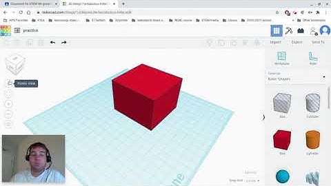 practice navigation and skills with Tinkercard