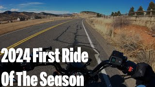 Indian Scout Bobber Twenty First Ride Of The Season 2024