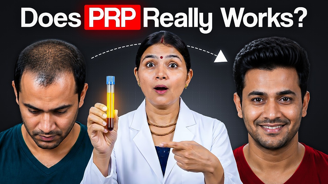 PRP for Hair Loss: Real Results Nobody Shows You 😱 | PRP Before and After