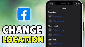 How to Change Primary Location on Facebook Page - Full Tutorial (iPhone/Android/PC/Laptop)