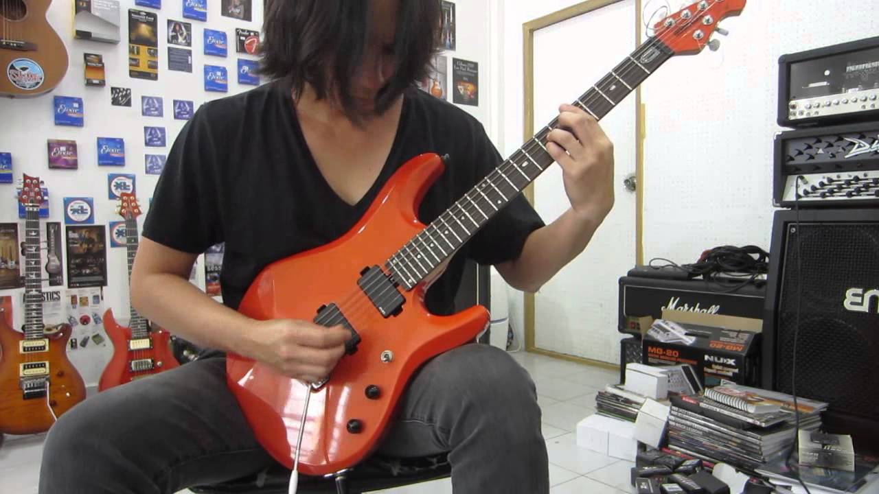 Sterling By Music Man Jp60 with Emg Pickup 85 81 - YouTube