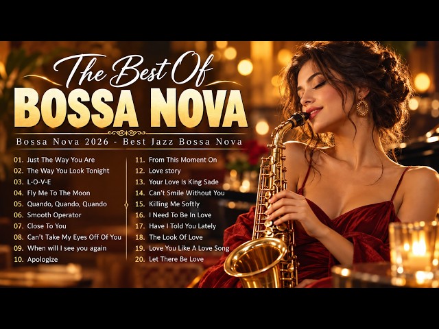 Best Morning Bossa Nova Jazz 2026 💥 Bossa Nova Covers of Popular