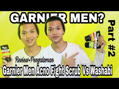 Review Garnier Matcha Deep Clean Facial Wash. 