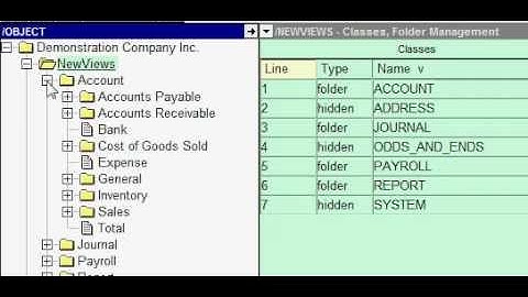 Basic navigation of NewViews 2 - Opening and Closing the Tree